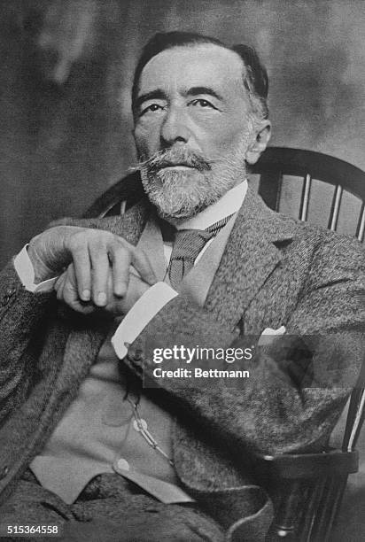 Mr. Joseph Conrad, who is beyond dispute the greatest living novelist at present writing fiction for Mr. Thomas Hardy has long ceased to do so, is 62...