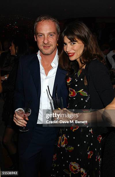 Anton Billen and wife actress Lisa Barbuscia attend the launch party for new restaurant Floridita, formerly Mezzo, at its Wardour Street location,...