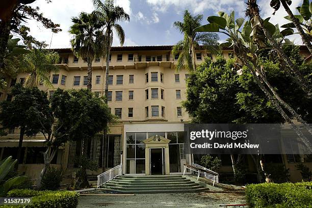 The decaying Ambassador Hotel, best know as the site where Robert F. Kennedy was assassinated, is seen on October 21, 2004 in Los Angeles,...