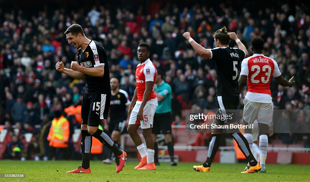 Arsenal v Watford - The Emirates FA Cup Sixth Round