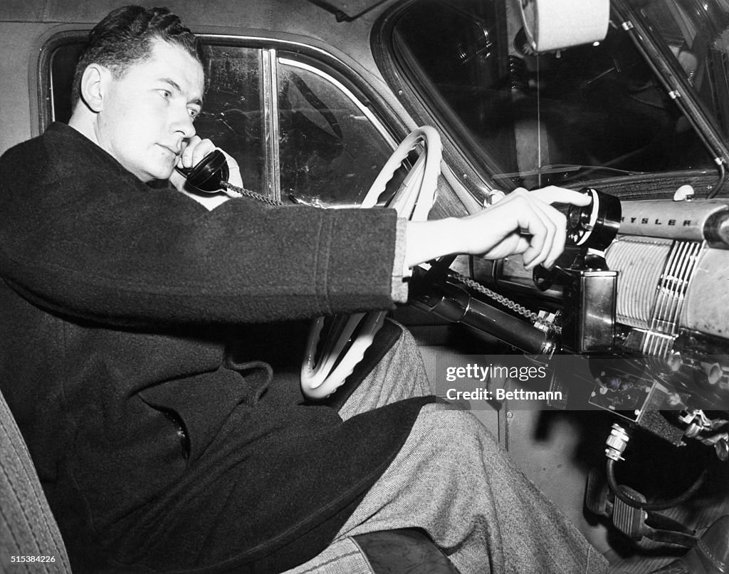 Demonstration of Automobile Radio-Telephone