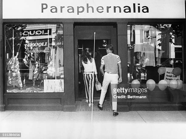 Paraphernalia's Southampton shop is where the Baroness works on Saturdays.
