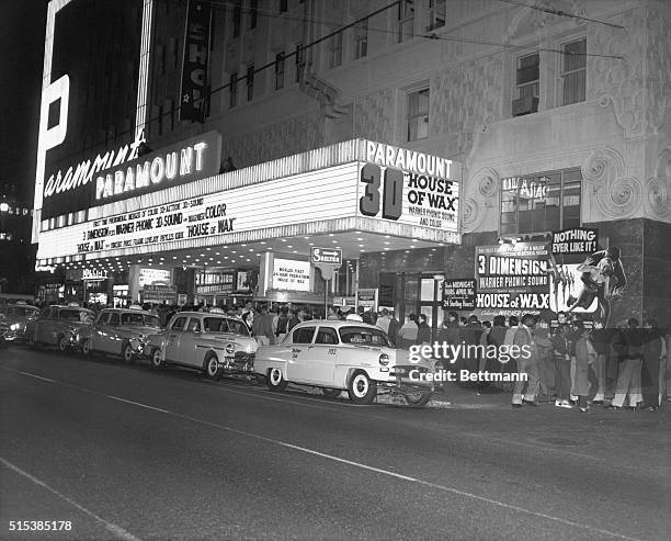 Los Angeles, CA: In a blaze of color and pageantry, Los Angeles officially proclaims "3-D Day" with the opening of Warner Brothers' widely heralded...