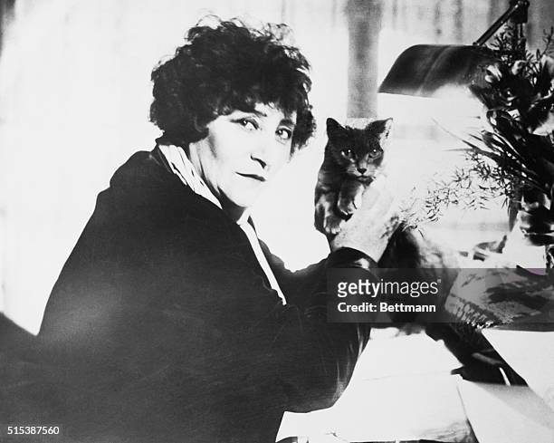 Sidonie-Gabrielle Colette , French writer.