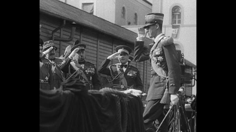 Duce 72 Italian Duce Benito Mussolini Stock Videos, Footage, & 4K Video ...