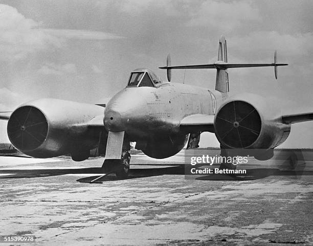 Meteor Jet 117 Gloster Meteor Stock Photos, High-Res Pictures, and Images - Getty ...