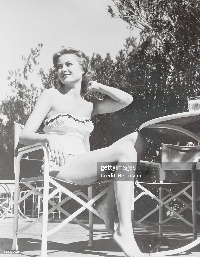 Grace Kelly Lounging