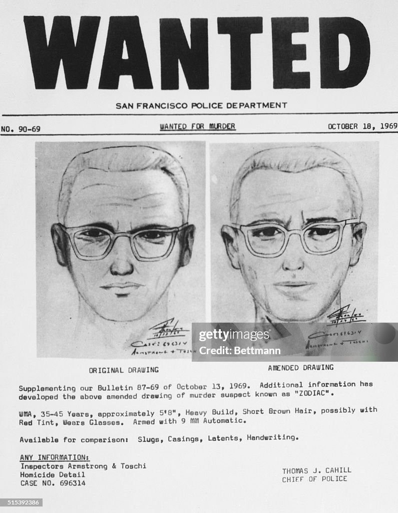 Sketch of the "Zodiac" Killer