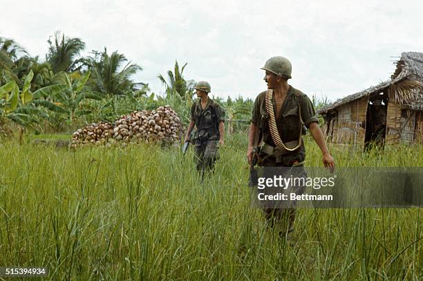 American troops operate in swamps and rivers south of Saigon. Pick up Viet Cong suspects and question them. A sniper takes one shot and everyone is...