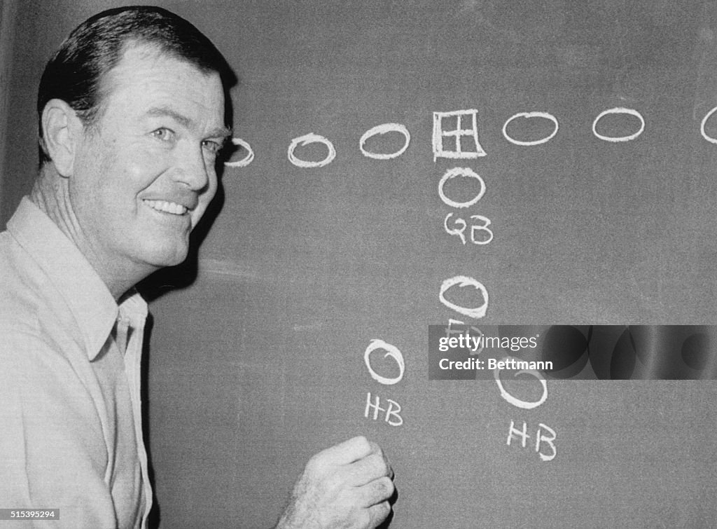 Portrait of Darrell Royal