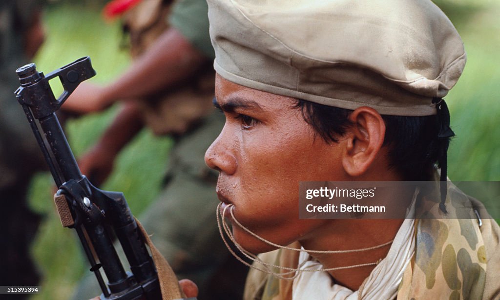 Cambodian Soldier