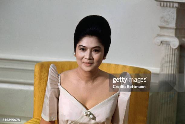 Washington, DC: Mrs. Ferdinand Marcos, wife of President of the Philippines. September 2, 1970.