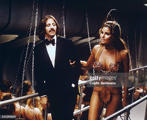 Beautiful Raquel Welch is a special guest as a slave priestess in charge of a bevy of topless girl rowers aboard a luxury liner in Commonwealth...