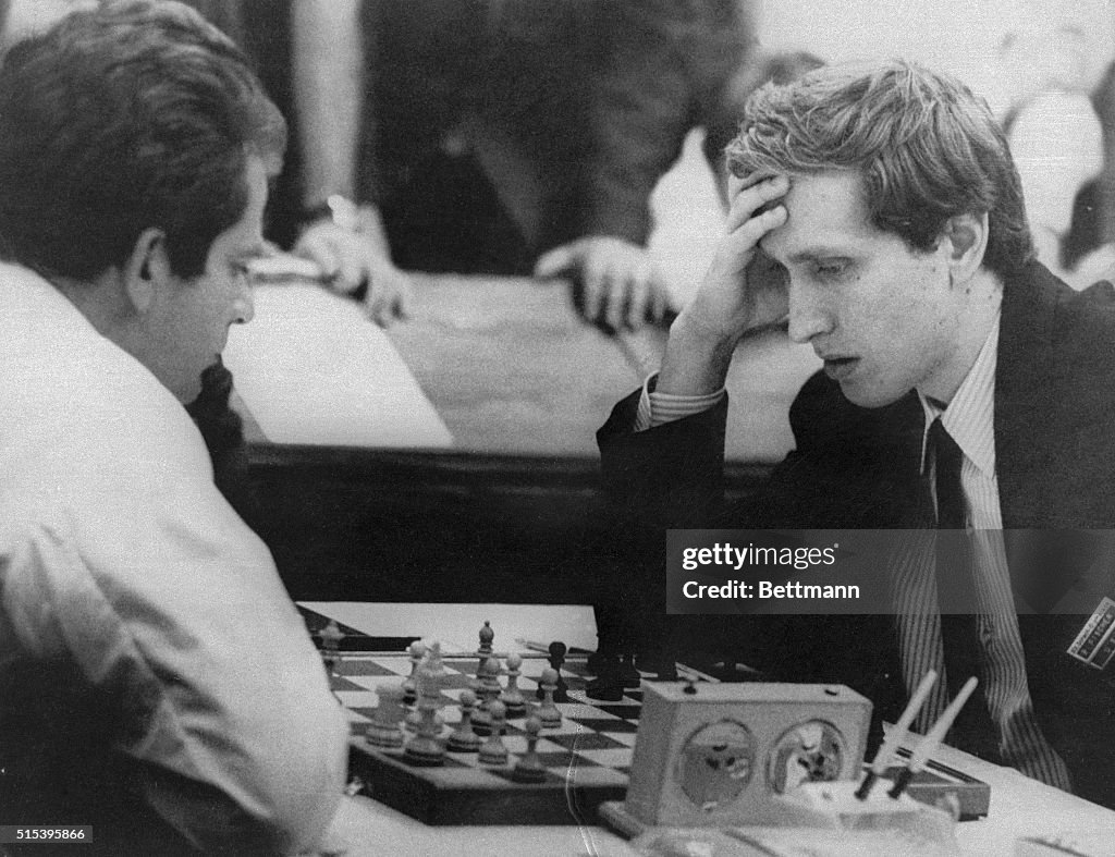 Chess Game Between Bobby Fischer and Boris Spassky