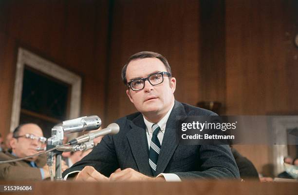 Washington, D.C.: William D. Ruckelshaus, director of the Environmental Protection Agency.