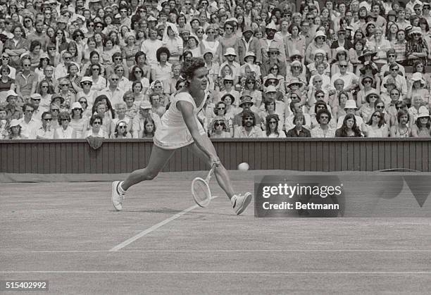 Winners of the Ladies Singles semifinals matches in action on the Centre Court of the Wimbledon's Tennis Championships met in the final on Friday...