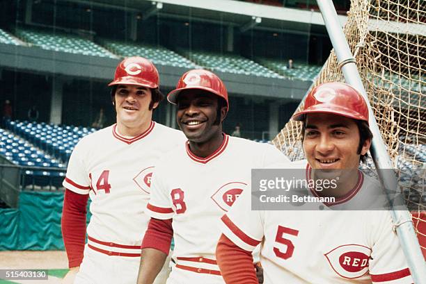 Pete Rose, Joe Morgan and Johnny Bench will be the key to the Reds well-balanced attack when they meet the Pirates in the first game of the National...