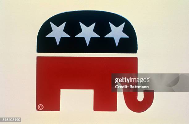 Republican Elephant graphic, the symbol of the Republican Party.