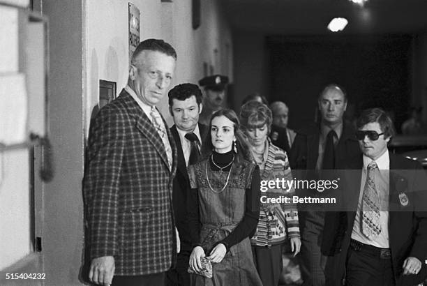 Patricia Hearst arrives at Alameda County Courthouse 9/27 where she is expected to be the lead-off witness before the Alameda County Grand Jury which...