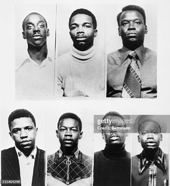 These seven Philadelphia men were convicted of murder for the deaths of seven Hanafi Muslims slain in Washington, D.C. Top row, left to right - James...