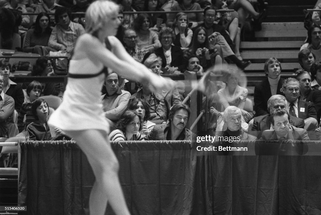 Chris Evert's Two-Handed Swing