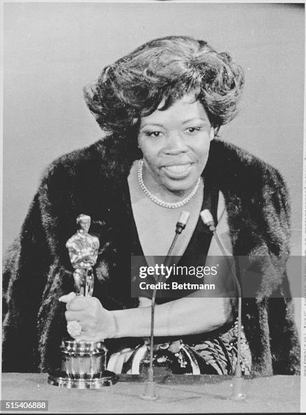 Aletha Finch Speaking During Academy Awards Aletha Finch Speaking During Academy Awards