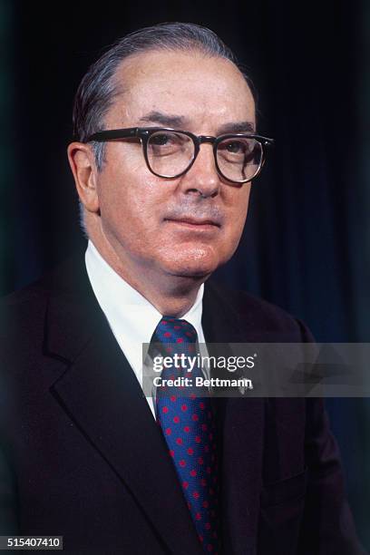 Portrait of Senator Jesse Helms .