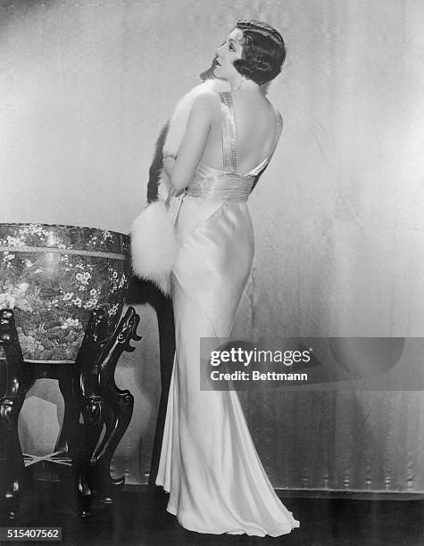 Claudette Colbert in Profile