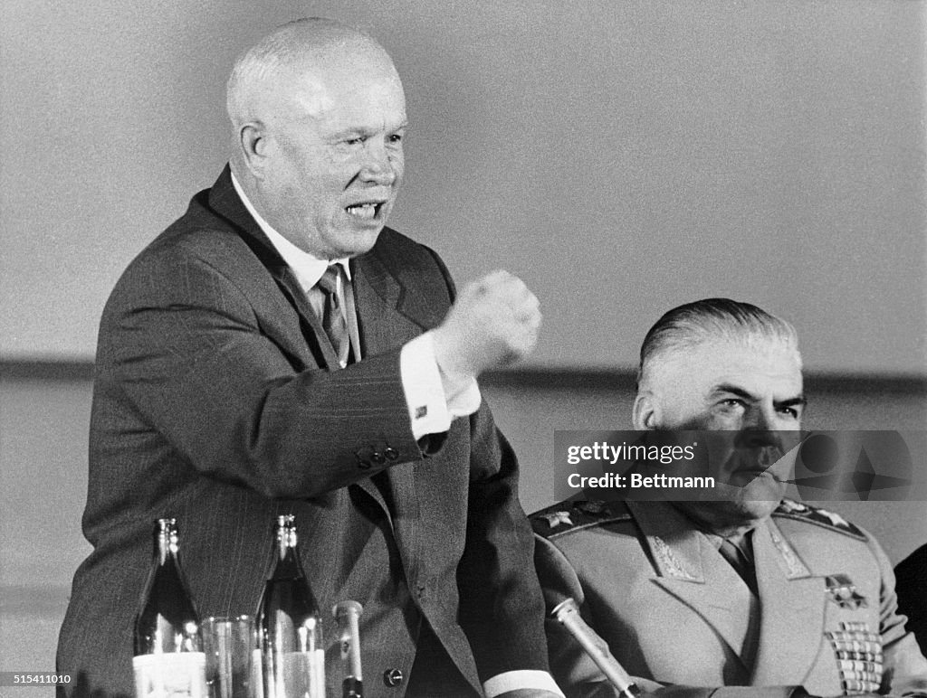 Khrushchev Shaking Fist