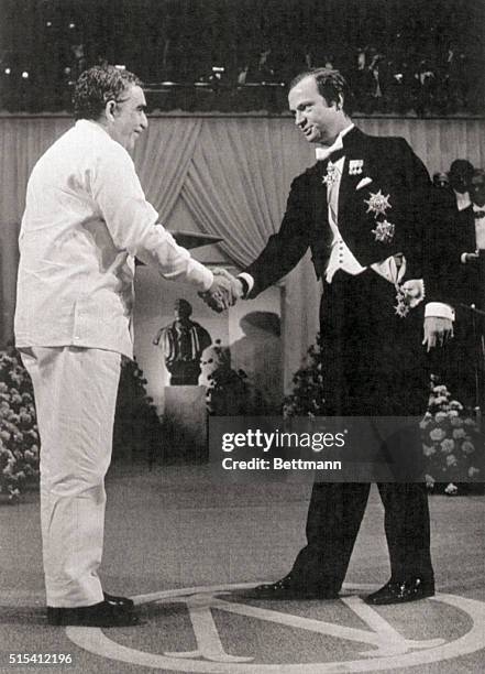 Gabriel Garcia Marquez won the 1982 Nobel Prize for literature.