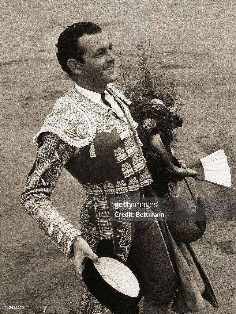 Bullfighter John Fulton Collects Gifts