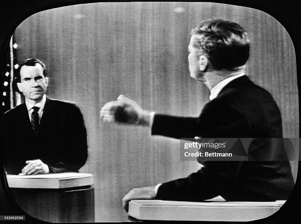 Kennedy Debating Nixon