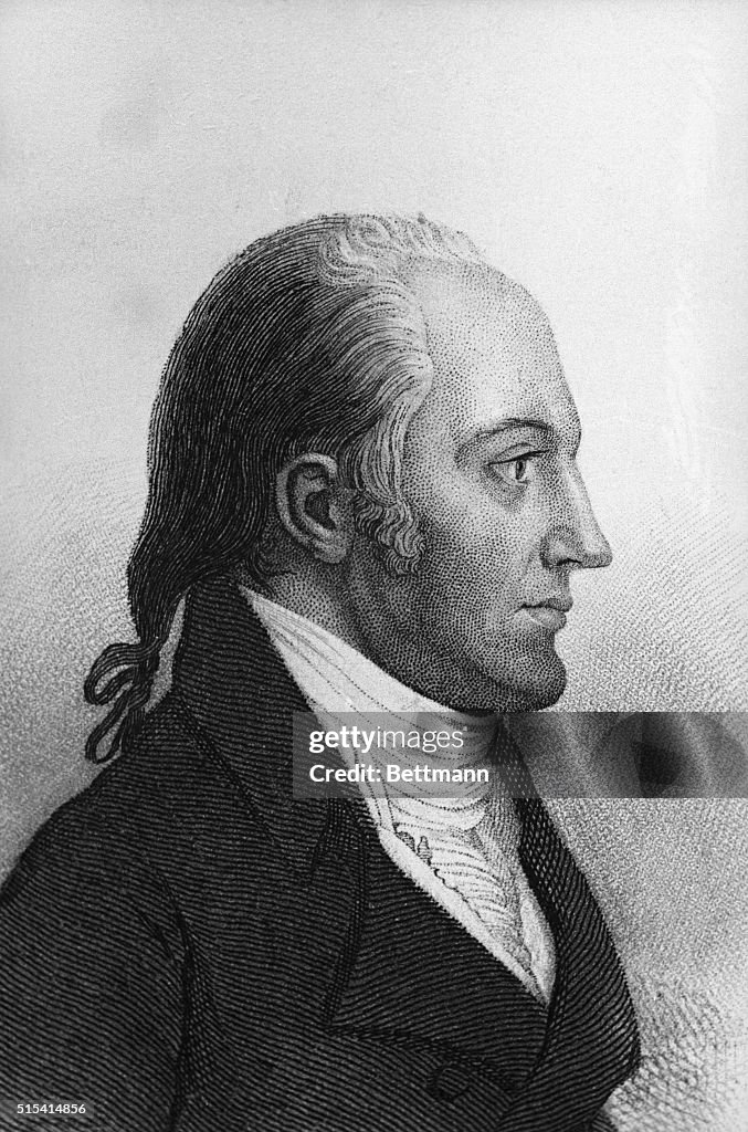 Aaron Burr American Statesman Vice President Under Jefferson In aaron-burr-american-statesman-vice-president-under-jefferson-in