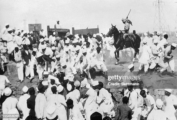 All of the followers of Mahatma Gandhi have continued their raids on the salt works in India, as a protest and demonstration of their rebellion. The...