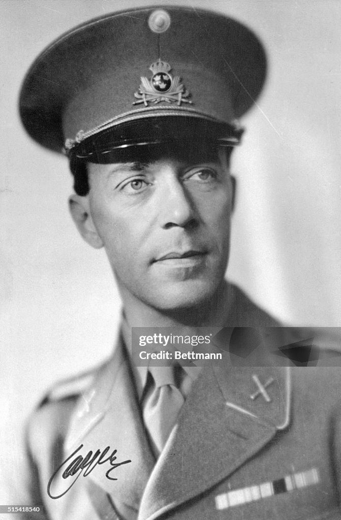 Crown Prince Gustaf Adolf in Uniform