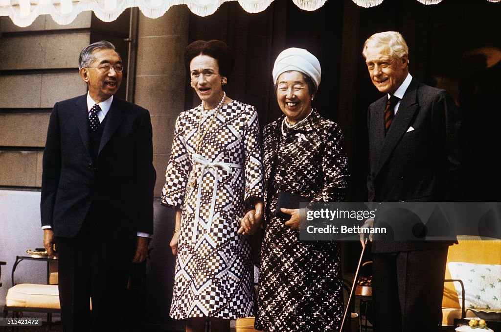 Emperor and Empress with Duke and Duchess