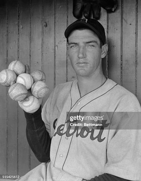 Lynwood Rowe, called Schoolboy, by the players, has a remarkable hand, as witness his run of fifteen straight pitching victories for the Detroit...