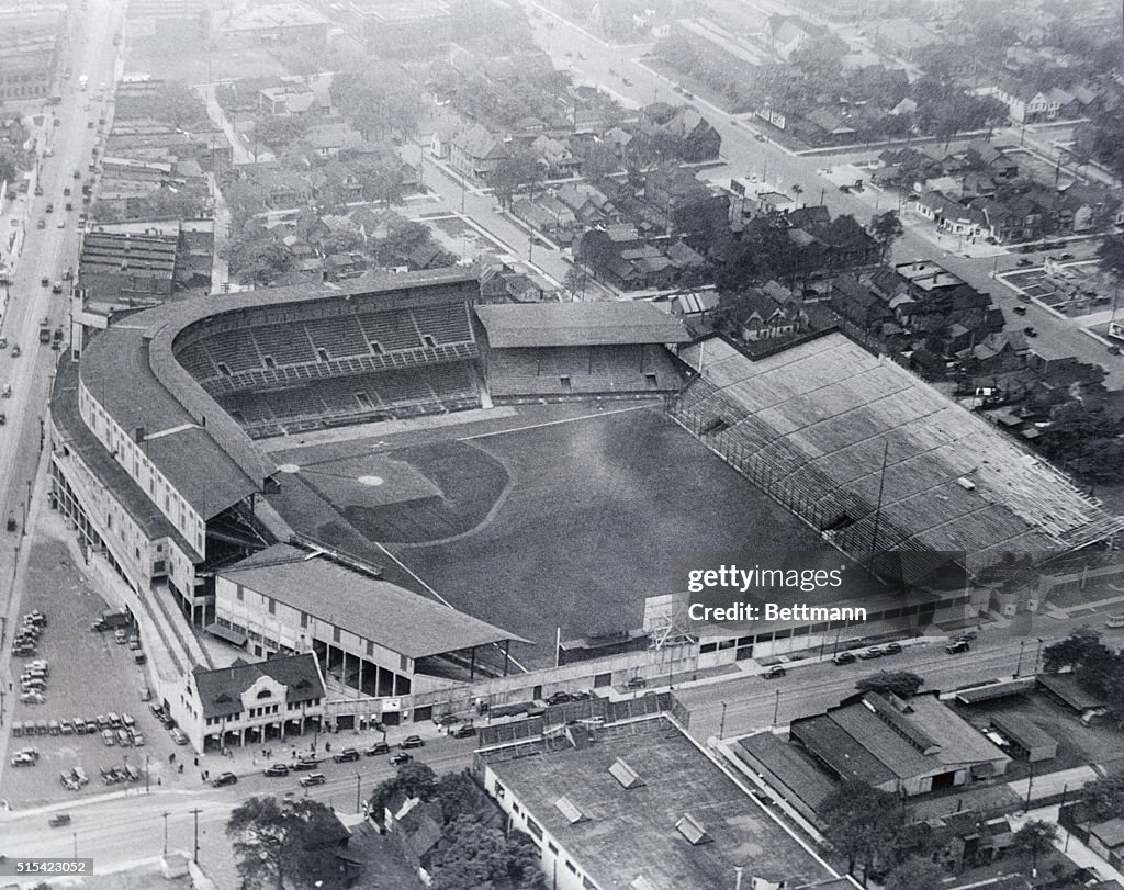 Aerial View of Stadium