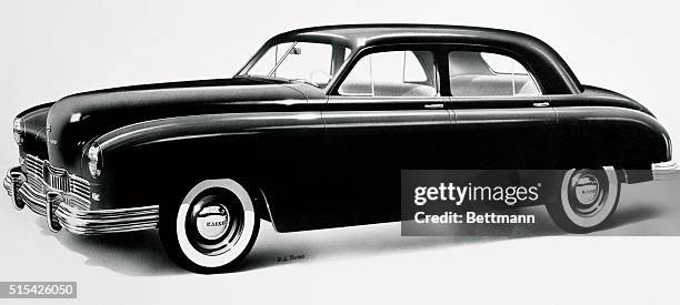 Named for Henry J. Kaiser, war-time ship production genius, the new Kaiser automobile is the first American car in the low priced field to have front...