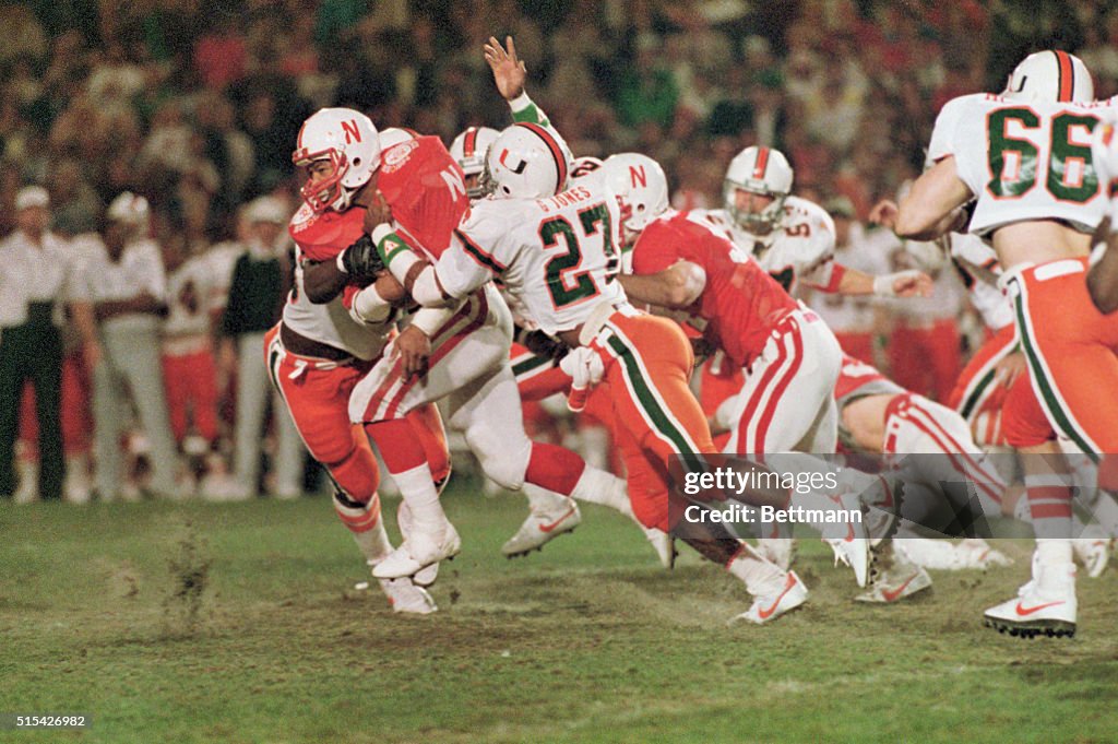 Action During Orange Bowl