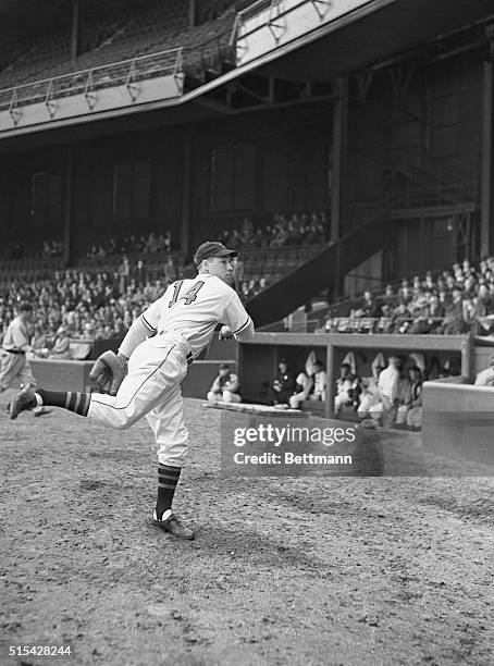 Bob Feller Cleveland Indians Pitcher