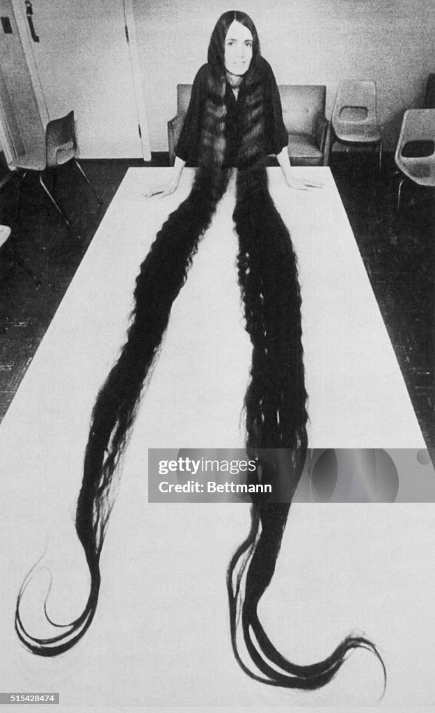 When Diane Witt of Worcester, Massachusetts lets her hair down she... News Photo - Getty Images When Diane Witt of Worcester, Massachusetts lets her hair down she... News Photo - Getty Images
