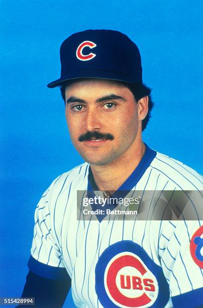 Palmeiro, Rafael, Chicago Cub Rookie left fielder.