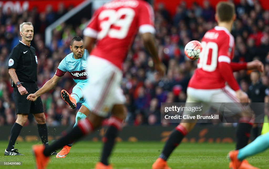 Manchester United v West Ham United - The Emirates FA Cup Sixth Round