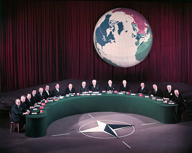 DC: 4th April 1949 - North Atlantic Treaty Organization (NATO) Pact Is Signed