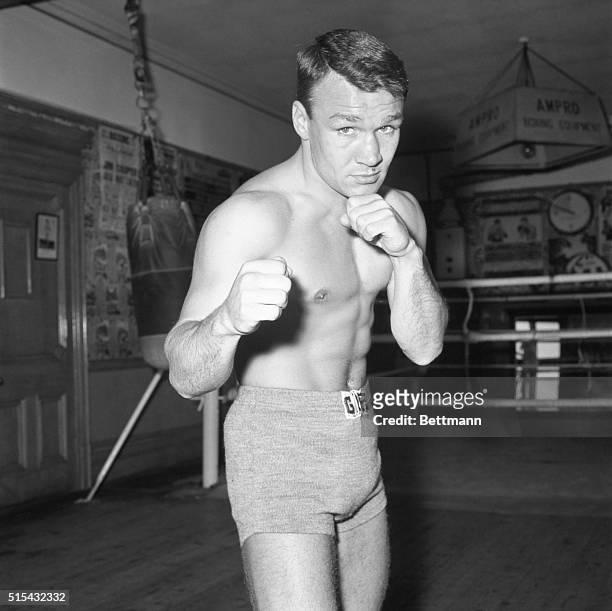 Charnley faces America's Joe Brown, the world lightweight champion, in a title bout here, April 18th. The pair met previously at Houston, TX in...