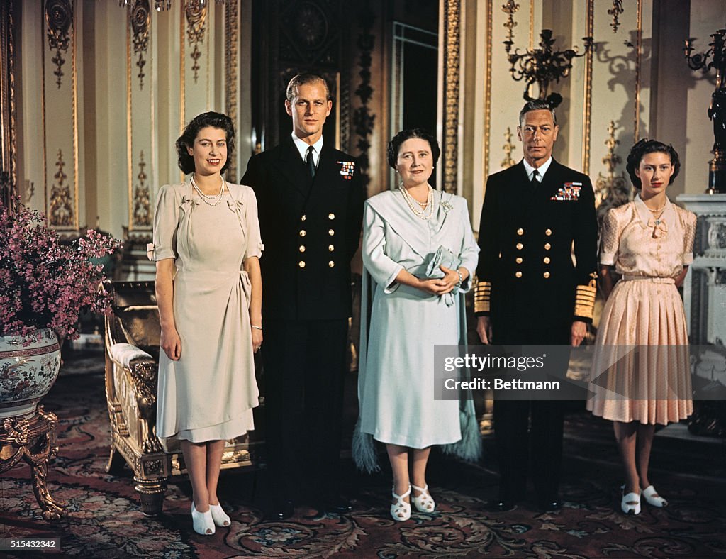 Princess Elizabeth with Family