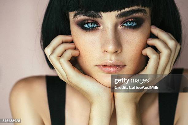1,497 Black Hair Blue Eyes Women Photos and Premium High Res Pictures - Getty Images 1,497 Black Hair Blue Eyes Women Photos and Premium High Res Pictures - Getty Images