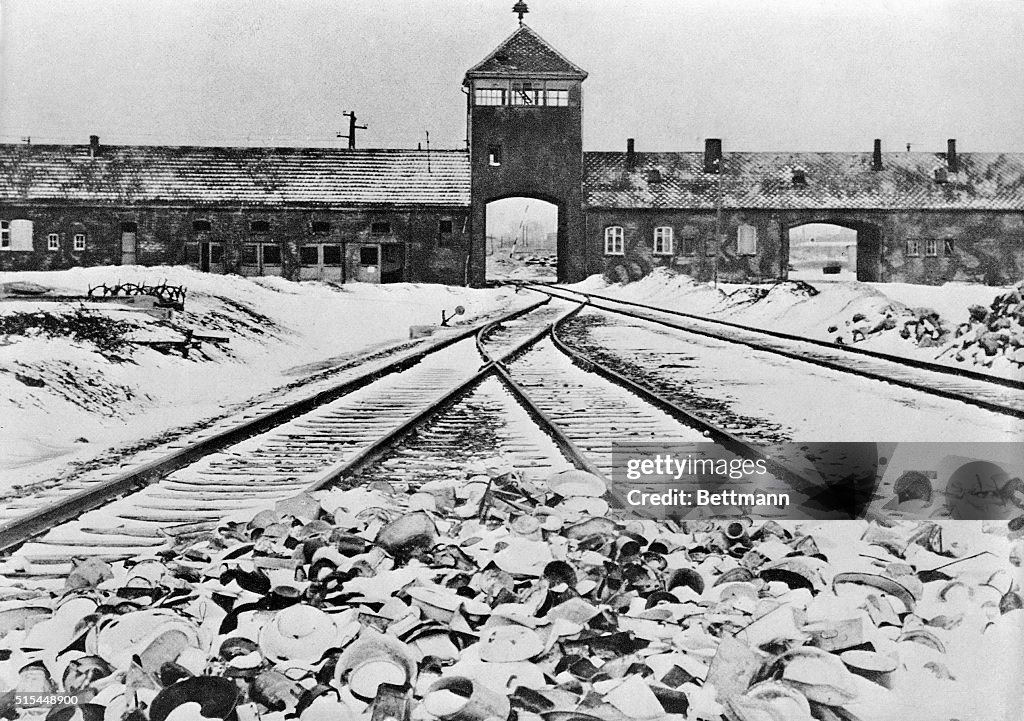 Entrance to Auschwitz