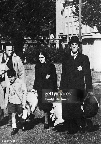 Jewish family in Amsterdam have just been arrested and leave their house in Amsterdam to go to a Nazi concentration camp in Poland.